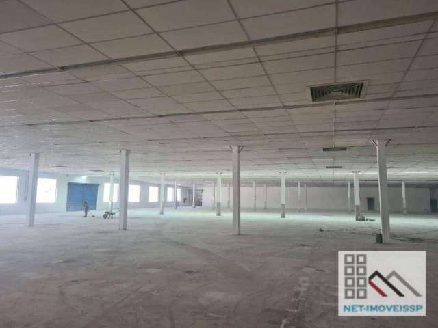 Galpão Comercial (7.761m²), 8 banheiros,26 Vaga. O seu negócio no melhor do Jurubatuba