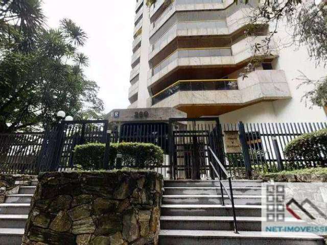 Apartamento 4 Dormitórios (327m²), 4 Suítes, Terraço, 4 Vagas. Próximo do Shopping Ibirapuera