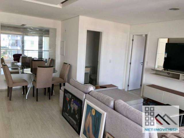 Apartamento 1 Dorm (73m²), 1 Suíte, Varanda, 2 Vagas. A 400 metros da estação do metrô Campo Belo