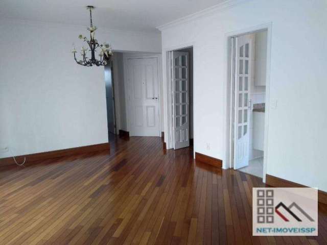 Apartamento 3 Dormitórios (125m²), 1 suíte, Terraço, 2 Vagas. Próximo do Parque da Aclimação