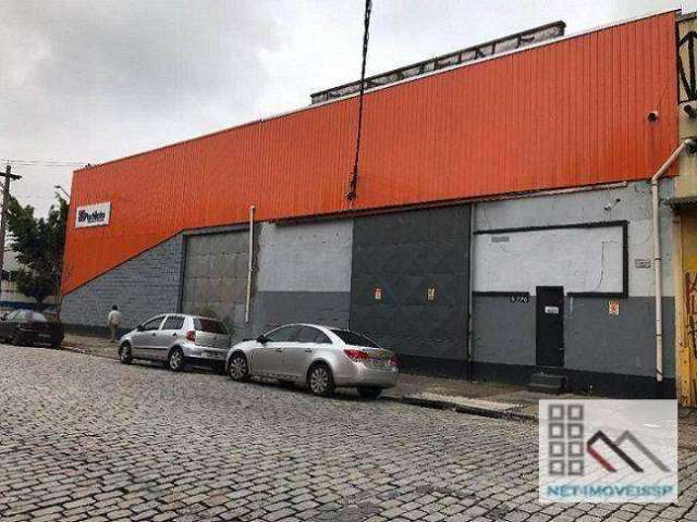 Galpão Comercial/Industrial (1.700m²), 4 Banheiros, 20 Vagas. Localização privilegiada