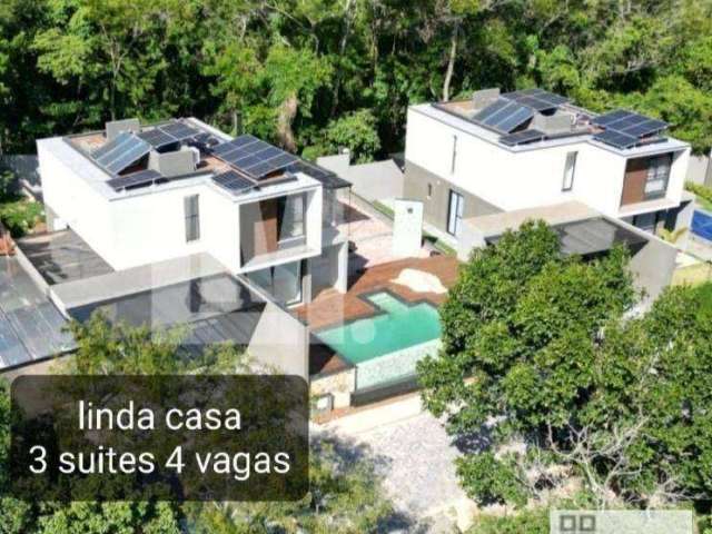 Casa 3 dormitórios (311m²), 3 Suítes, Varanda, 3 Vagas. É simplesmente uma paisagem encantadora