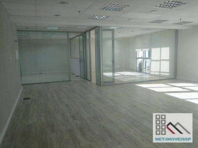 Conjunto Comercial (168m²), 2 Banheiros, 4 Vagas, Terraço. Ao lado do Shopping Morumbi