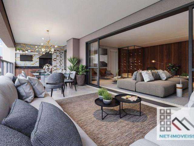 Apartamento 3 Dormitórios (136,40m²), 3 Suítes, 3 Terraços, 2 Vagas. Um projeto luxuoso entre a Vila Mariana e o Ibirapuera