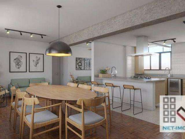 Apartamento 3 Dormitórios (129,75m²), 1 Suíte, 1 Vaga. Próximo da estação Higienópolis-Mackenzie