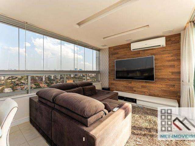 Cobertura Duplex 2 dormitórios (143m²), 1 Suíte, 3 Vagas, Terraço com Jacuzzi. Próximo do Shopping Vila Olímpia