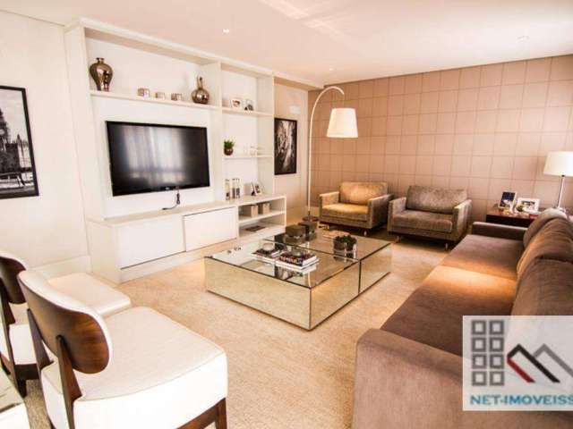 Apartamento 4 Dormitórios (244m²), 4 Suítes, 4 Vagas, Terraço gourmet. Em frente ao Parque da Água Branca