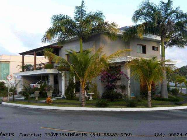 Casa em Condomínio para Venda em Parnamirim, Parque do Jiqui, 5 dormitórios, 5 suítes, 7 banheiros, 4 vagas