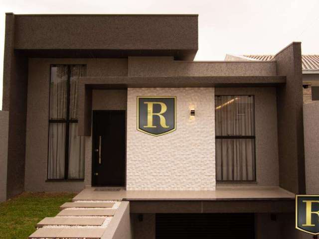 Casa para Venda em Guarapuava, Conradinho, 3 dormitórios, 1 suíte, 1 banheiro, 2 vagas