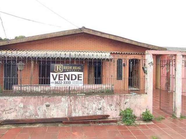 Casa para Venda em Guarapuava, São Cristovão, 3 dormitórios, 1 banheiro