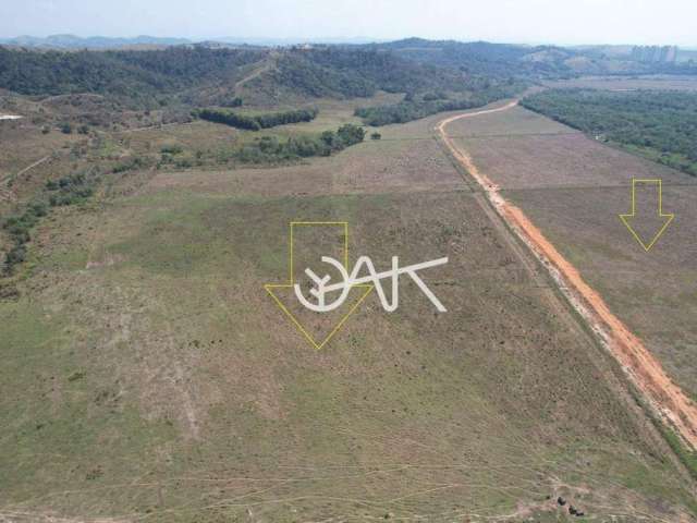 Área à venda, 20000 m² por R$ 7.200.000,00 - Rio Abaixo - Jacareí/SP