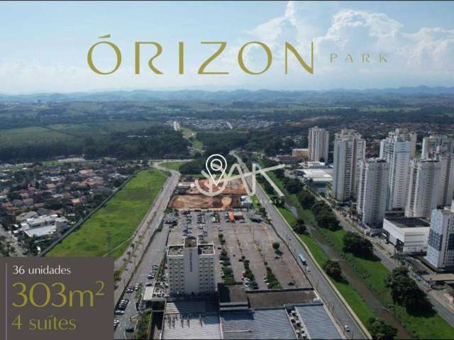 Apartamento com 4 dormitórios à venda, 303 m² por R$ 3.435.200,00 - Edifício Orizon Park - São José dos Campos/SP