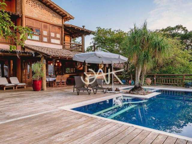 Casa com 5 dormitórios à venda, 447 m² por R$ 7.500.000,00 - Ponta da Sela - Ilhabela/SP