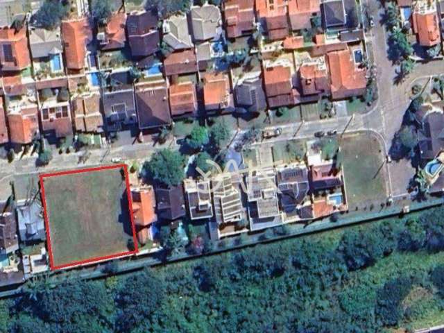 Terreno à venda, 1455 m² por R$ 4.000.000,00 - Condomínio Chácara Serimbura - São José dos Campos/SP