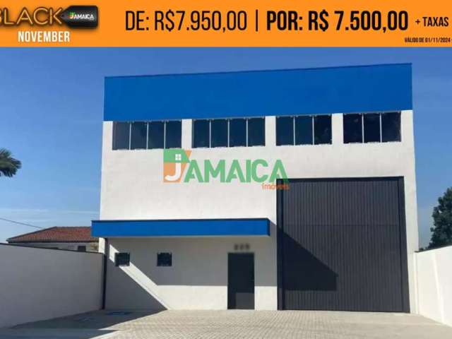 Barracão para locação no Boqueirão com 280 m² | BLACK NOVEMBER | DE: R$ 7.950,00 | POR: R$ 7.500,00 - 4736