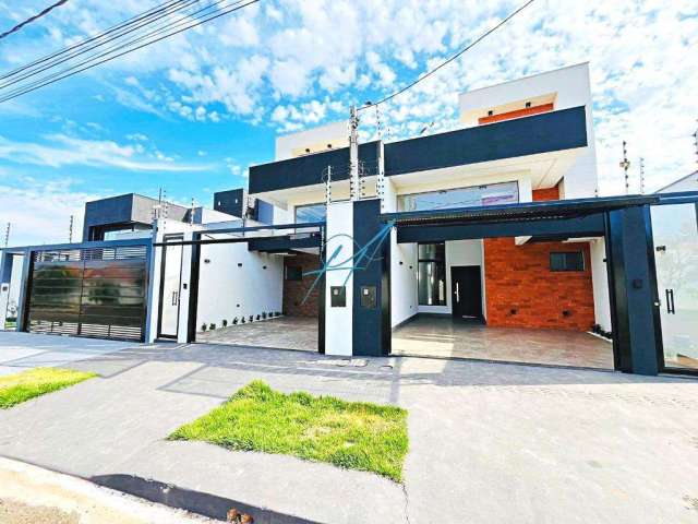 Casa à venda em Maringá, Recanto dos Magnatas, com 3 suítes, com 141 m²