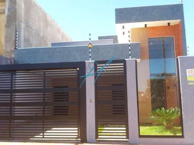 Casa à venda em Maringá, Jardim Munique, com 3 quartos, com 128 m²