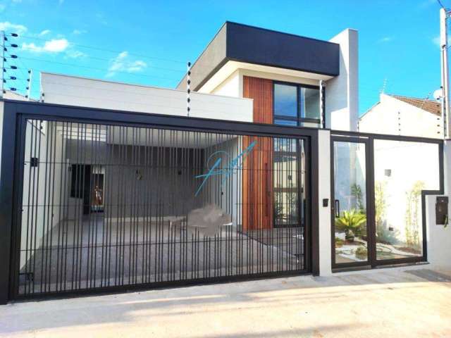 Casa à venda em Maringá, Jardim Oriental, com 3 quartos, com 140 m²