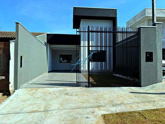 Casa à venda em Maringá, Jardim Andrade, com 3 quartos, com 75 m²