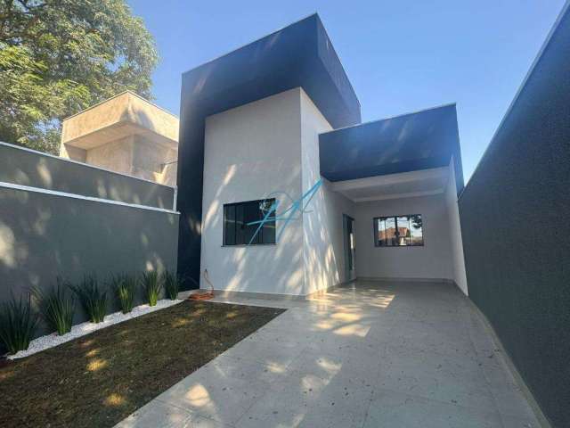 Casa à venda em Maringá, Conjunto João de Barro Champagnat, com 3 quartos, com 75 m²