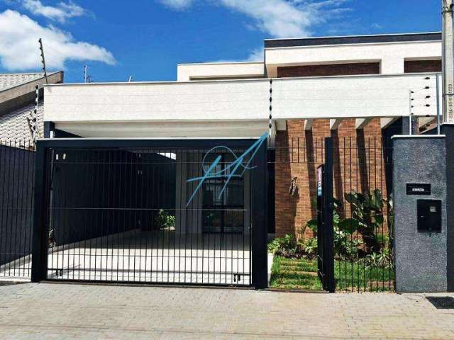 Casa à venda em Maringá, Jardim Paulista III, com 3 quartos, com 140 m²