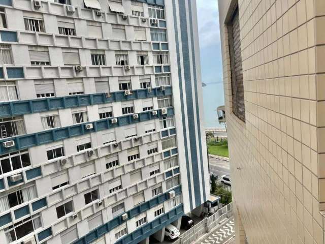 Apartamento com 1 quarto à venda na Avenida Bartolomeu de Gusmão, 163, Ponta da Praia, Santos por R$ 220.000