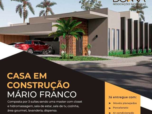 Casa em condomínio fechado com 3 quartos à venda na Rua Dom Alexandre Gonçalves do Amaral, Residencial Mário de Almeida Franco, Uberaba, 300 m2 por R$ 2.500.000