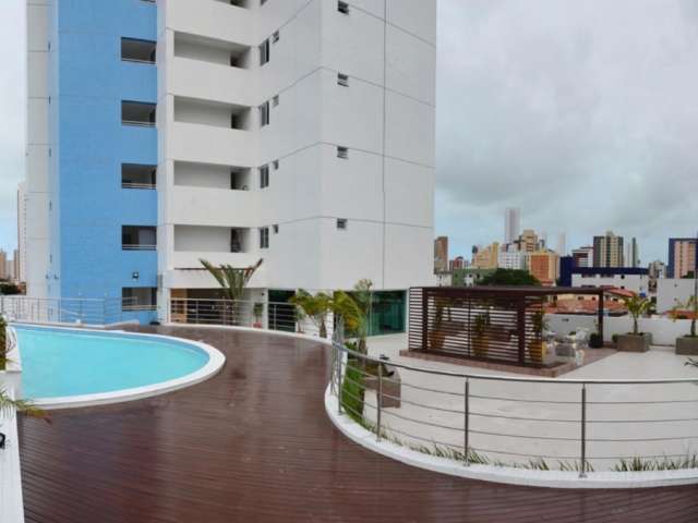 Apartamento 03 quartos - 70m² com varanda em andar alto - Manaíra com