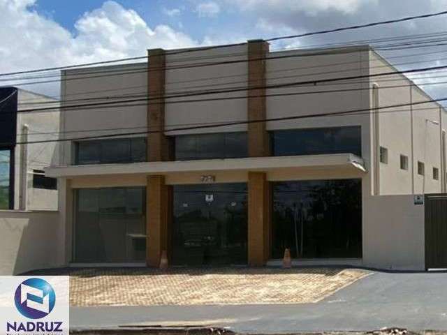 Excelente oportunidade de locação de barracão comercial em São José do Rio Preto-SP, Jardim Moysés Miguel Haddad - 1 sala, 2 banheiros, 3 vagas, 417,50m²!