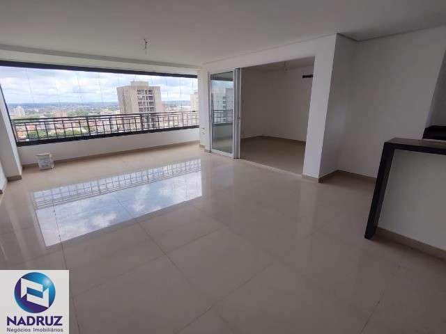 Luxuoso apartamento de 4 suítes em condomínio no Bom Jardim, São José do Rio Preto-SP: 280m², 6 banheiros e 3 vagas.