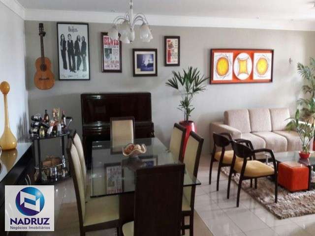 Imperdível! Apartamento à venda em São José do Rio Preto-SP, Parque Estoril: 3 quartos, 1 suíte, 2 salas, 3 banheiros, 2 vagas, 145m².