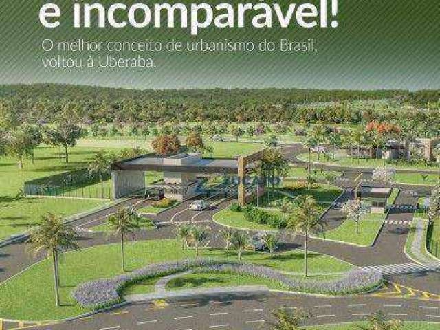 Terreno à venda, 387 m² por R$ 400.000,00 - Damha Residencial Uberaba III - Uberaba/MG