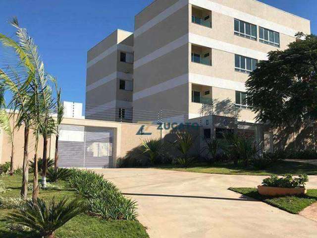 Apartamento com 2 dormitórios sendo uma suíte à venda, 72 m² por R$ 295.000 - Quinta Boa Esperança - Uberaba/MG