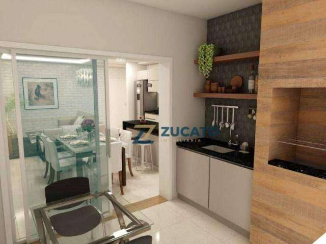 Apartamento com 3 dormitórios à venda, 113 m² por R$ 590.000,00 - Mercês - Uberaba/MG