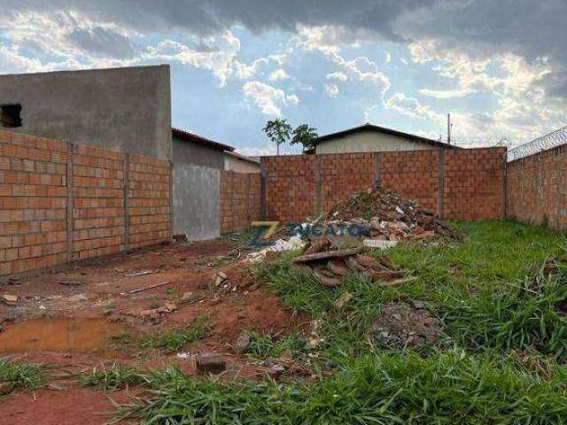 Terreno à venda, 250 m² por R$ 105.000,00 - Loteamento Antônio Caiado - Uberaba/MG