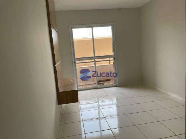 Apartamento com 1 dormitório para alugar, 67 m² por R$ 1.422,09/mês - São Benedito - Uberaba/MG