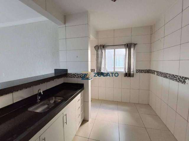 Apartamento com 2 dormitórios para alugar, 0 m² por R$ 1.525,00/mês - Olinda - Uberaba/MG