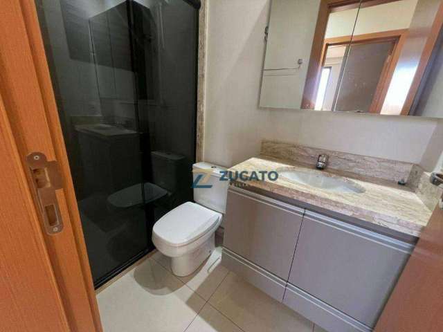 Apartamento no Bellagio  com 3 dormitórios à venda, 68 m² por R$ 530.000 - Santa Maria - Uberaba/MG