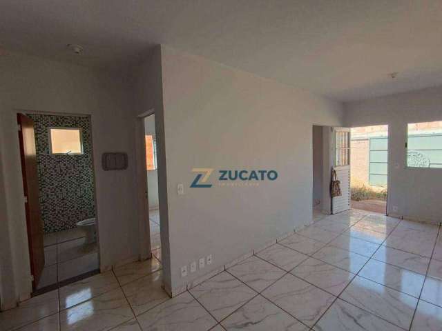 Casa com 2 dormitórios para alugar, 48 m² por R$ 807,38/mês - Marajó 3 - Uberaba/MG