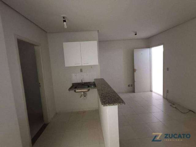 Apartamento com 1 dormitório para alugar, 26 m² por R$ 830,00/mês - Centro - Uberaba/MG