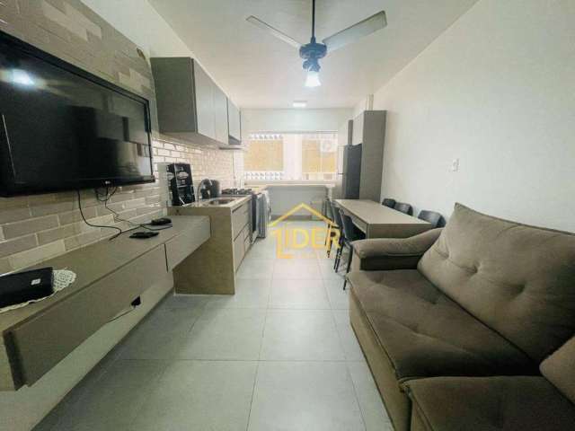 Apartamento com 2 dormitórios à venda, 70 m² por R$ 300.000,00 - Pitangueiras - Guarujá/SP