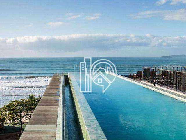 Apartamento com 2 dormitórios à venda, 63 m² frente mar - Praia Grande - Ubatuba/SP