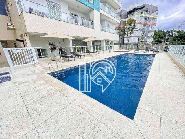 Apartamento com 2 dormitórios à venda, 73 m²- Praia Grande - Ubatuba/SP