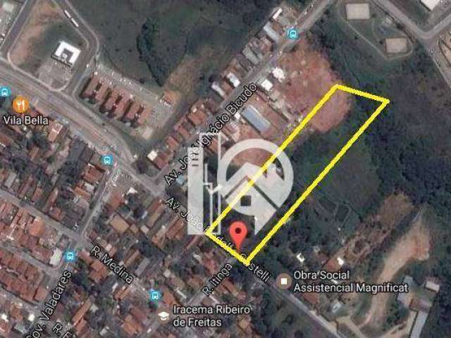 Área à venda, 10143 m² por R$ 395,00 o m² - Putim - São José dos Campos/SP