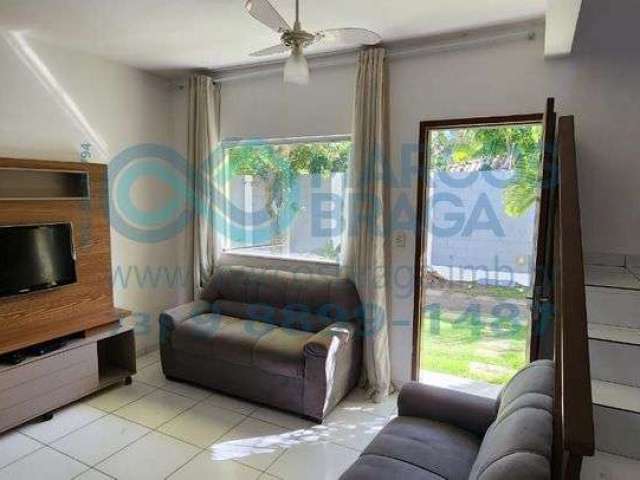 Duplex com 2 quartos + perto da praia + condomínio + porteira fechada + coroa vermelha