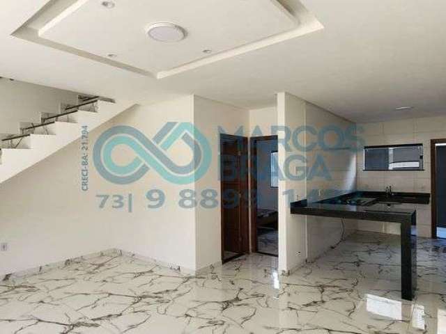 Duplex com 3/4, sendo duas suítes - 105 m² - porto seguro - pronto para morar