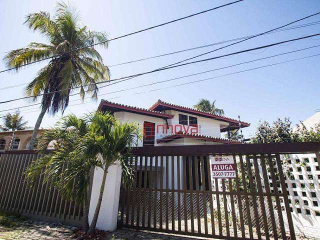 Casa com 4 dormitórios para alugar, 252 m² por R$ 6.518,00/mês - Itapuã - Salvador/BA