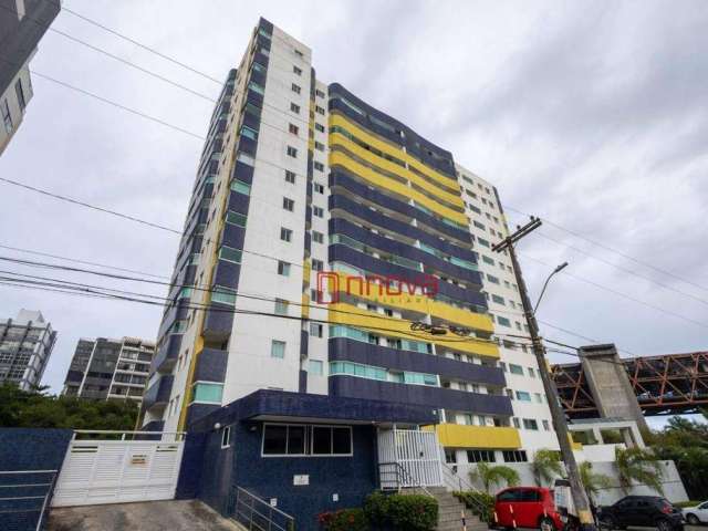 Apartamento com 3 dormitórios à venda, 76 m²  em Armação - Salvador/BA