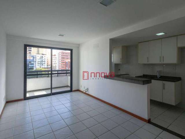 Apartamento para alugar com 1 quarto, varanda, armários, andar alto e ventilado, 45 m², ótima localização por R$ 1.800,00/mês - Itaigara - Salvador/BA