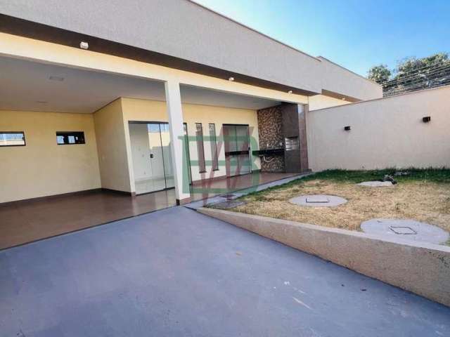 Casa Nova para Venda em Aparecida de Goiânia, Jardim Tropical, 3 dormitórios, 1 suíte, 2 banheiros, 2 vagas